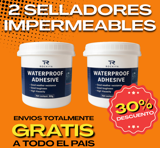 Selladores Impermeabilizante WaterSeal™ | ¡Sella filtraciones sin dañar el diseño! (2 UNIDADES)